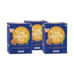 Society One Minute Tea | Ginger Lemongrass Flavour | Made with Lemongrass & Ginger | Flavoured Instant Tea | 14g X 10 Sachets (140g) | Pack of 3 - Fast Shipping to USA & Canada - Image 2