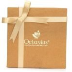 Octavius Tea Essentials Range | Traditional Detox | Classic Pack of Kashmiri Kahwa Pyramid Green Tea Bags with Almonds and Mini Honey jar - Fast UK Delivery - Image 6