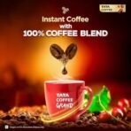 Tata Coffee Grand Premium Instant Coffee, 90g / 100g, Powder, Bag/Pouch, With Flavour Locked Decoction Crystals, Flavoured Soluble Coffee Powder, Rich Aroma & Great Taste - Fast Shipping to USA & Canada - Image 4