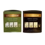 Greenbrrew Instant Green Coffee (Natural Flavor, 40gm + Strong Flavor, 60gm) - 20 Sachets Each - Fast Shipping to USA & Canada - Image 5
