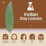 Bliss of Earth Certified Organic Indian Bay Leaves With Zero Pin Holes & Zero Dust, A1 Grade Tej Patta With Uniform Green Color, 50gm - Fast UK Delivery - Image 3