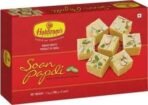 Haldiram's Nagpur Soan Papdi (Elaichi Flavour) 1 kg (Pack of 2) with 2 Small Diya - Fast UK Delivery - Image 4