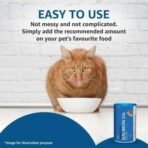 Drools Drools Absolute Salmon Oil for Cats 150ML+150ML Cat Supplements Salmon 0.3 kg (2x0.15 kg) Wet Adult, Young, Senior Cat Food - Fast UK Delivery - Image 5