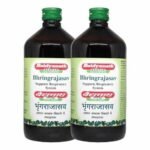 Baidyanath Asli Ayurved Bhringrajasava Liquid Syrup - 450 Ml (Pack Of 2)
