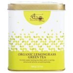 The Indian Chai - Organic Lemongrass Green Tea 100g for Digestion & Cholesterol - Fast UK Delivery - Image 2