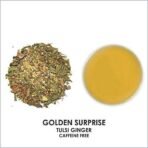 Octavius Golden Sunrise Tulsi Ginger Herbal Tea (Tisane) Loose Leaf Kadha - 100 Gms | Wellness Tea | Immunity boost and Detox Tea | Caffeine Free - Fast UK Delivery - Image 3