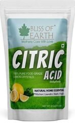 Bliss of Earth Citric Acid Powder For Food & Plants, Anhydrous Lemon Salt For Cleaning Purpose, 113gm - Fast UK Delivery - Image 2