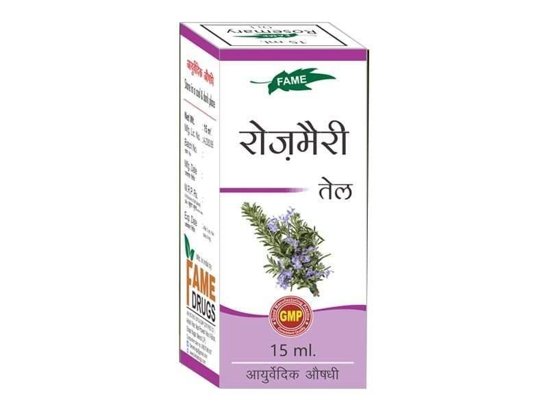 uk416anTEWmqL-1.jpg Fame Drugs Rosemarry Essential Oil | Enhance Hair Growth & Skin Nourishment | Strong Hair & Remove Scalp | 100% Pure Natural Rosemarry Oil For Hair | 15 ML - Fast UK Delivery - Image 1