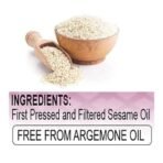 Patanjali Sesame Oil (Gingelly) Pure & Natural Til Oil for Cooking, Frying, 500 ML Bottle - Fast UK Delivery - Image 5