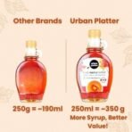Urban Platter Pure Maple Syrup, 250ml [Pack of 3 | Product of Canada | Robust Taste] - Fast UK Delivery - Image 6