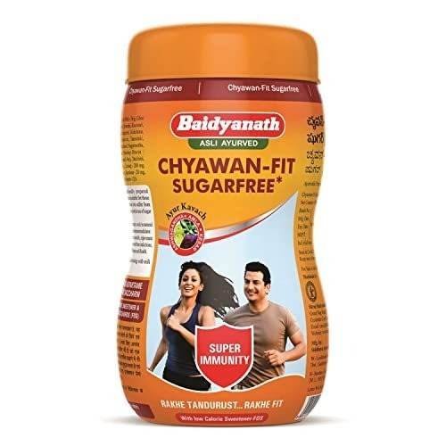 uk4180Zr2dS3L-1.jpg Baidyanath Asli Ayurved Nagpur Chyawan-Fit Sugarfree Chyawanprash(1 Kg), Pack of 1 - Fast UK Delivery - Image 1