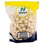 Neelam Foodland Roasted Makhana, Black Salt, 80g - Fast UK Delivery