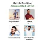 Kerala Ayurveda Ashwagandhadi Lehyam - 500 gm | Stamina Booster for Men & Women | Organic Herbal Energy Supplement | Promotes Healthy Weight Gain | Helps Manage Stress with Ashwagandha & Ghee - Fast UK Delivery - Image 3