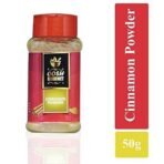 OOSH Gourmet's Combo of Black Pepper Powder 50g , Cinnamon Powder 50g & Garam Masala 50g | Sieve Jar Packaging | Cooking Essential - Fast UK Delivery - Image 4