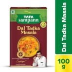 Tata Sampann Dal Tadka Masala with Natural Oils, 100g, Dal Tadka Masala Powder, Crafted by Chef Sanjeev Kapoor, With Chefs Exclusive Tip, Rich Aroma & Flavour - Fast UK Delivery - Image 3