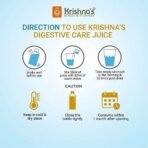KRISHNA'S HERBAL & AYURVEDA Digestive Care Juice - 1000 ml | Goodness Of Amla, Ginger, Chitrak, Anaardana, Baheda For To Help In Digestion And Metabolism, Pack of 1 - Fast UK Delivery - Image 7