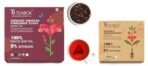 Teabox Organic Hibiscus Cinnamon Clove Green Tea Bags 50 pcs & Teabox Organic Ashwagandha Green Tea 25 Teabags - Fast UK Delivery - Image 2