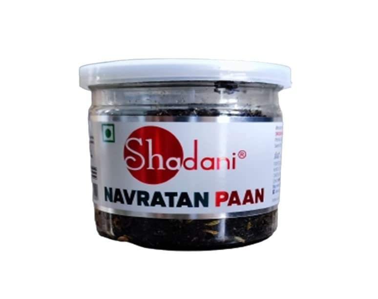 uk419tw9nqaVL.jpg Shadani Navratan Paan Supari Sweet Mouth Freshner 70g - Fast UK Delivery - Image 1