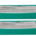 PMPEARL Hair Removal Waxing Strips-140 pcs - Color Green - Fast UK Delivery