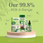 Bliss of Earth Stevia Powder, Organic Sugar Free Zero Calorie Sweetener Diabetic and Keto Friendly 99.8% Purity Vegetarian Gluten Free Quick Dissolve 200g Jar - Fast UK Delivery - Image 7