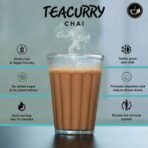 TEACURRY Kesar Chai (100 Grams, 50 Cups) - Saffron Chai with Assam Black Tea - 100% Natural Flavoured Tea with Real Saffron | Refreshing & Tasteful Kesar Flavor Chai Tea - Fast Shipping to USA & Canada - Image 5