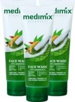 Medimix Essential Herbs Ayurvedic Face Wash 50ml (Pack of 3) HumarabazaR - Fast UK Delivery - Image 2