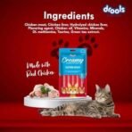 Drools Creamy Lickable Cat Treat Seafood Medely (Pack of 5 Pouches, 375g), All Life Stages - Fast UK Delivery - Image 4