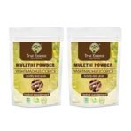 Heera Ayurvedic Research Foundation Natural Mulethi Powder 400Gm (Pack of 2)|Yashtimadhu|Licorice for Acidity - Fast Shipping to USA - Image 2