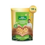 Tata Sampann Classic Salted & Roasted Cashews | Flavourful & Crunchy Snack | Handpicked, Salted & Slow Roasted Cashews | Rich in Protein, Magnesium, and Phosphorus | No Artificial Colours, Preservatives & Flavours | 190g - Fast UK Delivery - Image 3
