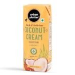 Urban Platter Unsweetened Coconut Cream, 250ml [ 23% Fat, Additive-Free, Made in India, 100% Pure & Thick, Clean Label] - Fast UK Delivery - Image 3