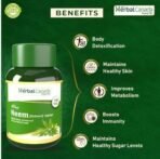 Herbal Canada Neem & Haldi Combo | 100 Tablets Each, Natural Ayurvedic Supplement for Immunity & Wellness | Neem 100 Tablets & Haldi 100 Tablets - Fast UK Delivery - Image 7