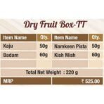 Haldiram's Nagpur Fancy Dry Fruits Gift Box (TT) - Fast UK Delivery - Image 3