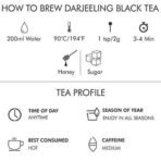 Octavius | Indian Tea Collection in Handcrafted Pouches - 225 Gm | Assorted 3 Black Loose Leaf Teas | Indian Masala, Darjeeling, Assam | Premium Tea Gift | Assorted Tea Gift Box | 3 X 75 Each - Fast UK Delivery - Image 5