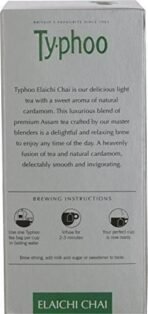 Typhoo Adrak and Elaichi, 25 Tea Bags Each (Pack of 2) - Fast UK Delivery - Image 5
