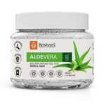 KRISHNA's HERBAL & AYURVEDA Aloe Vera Gel - 500 G Pure White Non-Sticky Transparent 3 In 1 Aloe Fresh Soothing Gel For Skin, Body & Hair, Vitamin C+E Natural Emollients, Dark Spots And Acne - Fast UK Delivery - Image 3