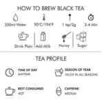 Octavius Indian Masala Loose Leaf Black Tea | Exotic Blend of Premium Assam Black Tea & Aromatic Indian Spices | Perfect To Make The Famous Masala Chai |Perfect for Gifting - 100 GMS (50 Cups) - Fast UK Delivery - Image 4