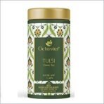 Octavius Moringa, Tulsi & Mint Green tea - 75 Gms (35 Cups) | Superior Loose leafs Tea with All Natural Immune Boosting Herbs | Rich in Antioxidants | No artificial flavors | Refreshing Detox Tea - Fast UK Delivery - Image 2