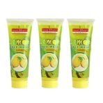 Panchvati Herbals Lemon Face Wash Gives Hydrates skin, Gently exfoliates dirt from pores Antibacterial in nature All skin types Each 60 Ml Pack of-3 - Image 2