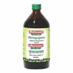 Baidyanath Bhringrajasava 450 ml - Ayurvedic Formula for Healthy Hair, Liver Wellness & Digestive Health - Fast UK Delivery