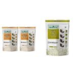 Neuherbs Organic Raw & Unroasted Pumpkin Seeds- 200 G (Pack of 2) & Neuherbs Raw Unroasted Chia Seeds- 200 Gram - Fast UK Delivery - Image 2