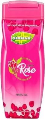 Girnar Rose Talcum Powder | Sensual Sweet Smell, Soft & Refreshing | 300gm - Fast UK Delivery - Image 2