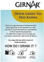 Girnar Green Tea, Desi Kahwa, 10 Tea Bags - Fast UK Delivery - Image 3
