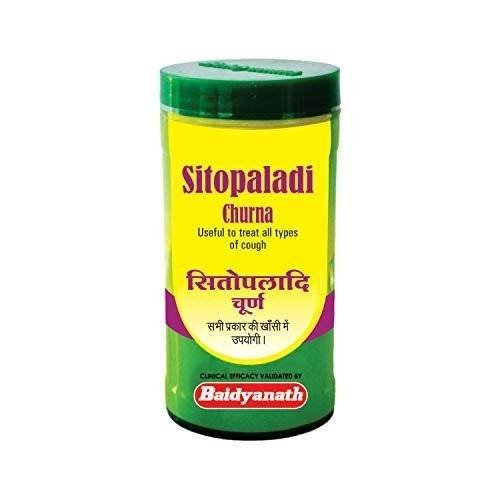 uk41DCcjzeEcL-1.jpg Baidyanath Asli Ayurved Sitopaladi Churna | Useful In All Types Of Cough - 60 G - Fast UK Delivery - Image 1