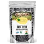 Bliss of Earth Basil Seeds Organic Sabja Seeds, Tukmaria Seeds Fiber & Omega-3 Rich Good for weight loss, Hydration Tiny PowerHouse Seeds 100gm - Fast UK Delivery - Image 2