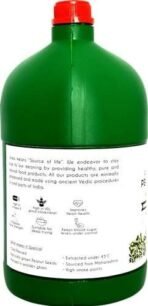 Jivika Cold Pressed Peanut Oil 5 Litres | Unrefined | Kolhu/Kacchi Ghani/Chekku | Natural | Chemical-Free | Cold Pressed Groundnut Oil for Cooking - Fast Shipping to USA & Canada - Image 3