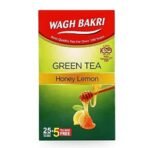 Wagh Bakri Green Honey Lemon, 25 Tea Bags (Pack of 2) - Fast UK Delivery - Image 3