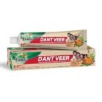 Zandu Dantveer Toothpaste 200Gm Copper Bad Breath Treatment,Plaque Removal Tongue Cleaner Pack Of 2 Fight Dental&Oral Problems Reduces Bad Breath Ayurvedic Toothpaste With 40 Ingredients - Fast UK Delivery - Image 6