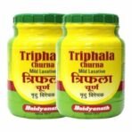 Baidyanath Nagpur Triphala Churna 500 g (Pack of 2) - Helps Relieve Constipation Acidity & Gas Relief - Ayurvedic Remedy For Gastro-Intestinal Health - Fast UK Delivery