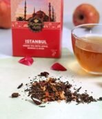 Karma Kettle-Istanbul - 75 GMS | Travel Teas I Hibiscus Apple Green Tea |With Berries & Rose | Loose Leaf Tea | Whole Leaf Tea to Promote Healthy Glowing Skin | Immunity Booster Tea | 100% vegan - Fast UK Delivery - Image 5