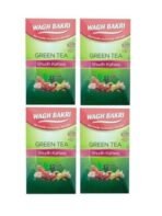 Wagh Bakri Green Tea Shudh Kahwa 25 Tea Bags | Pack Of 4 - Fast UK Delivery - Image 2